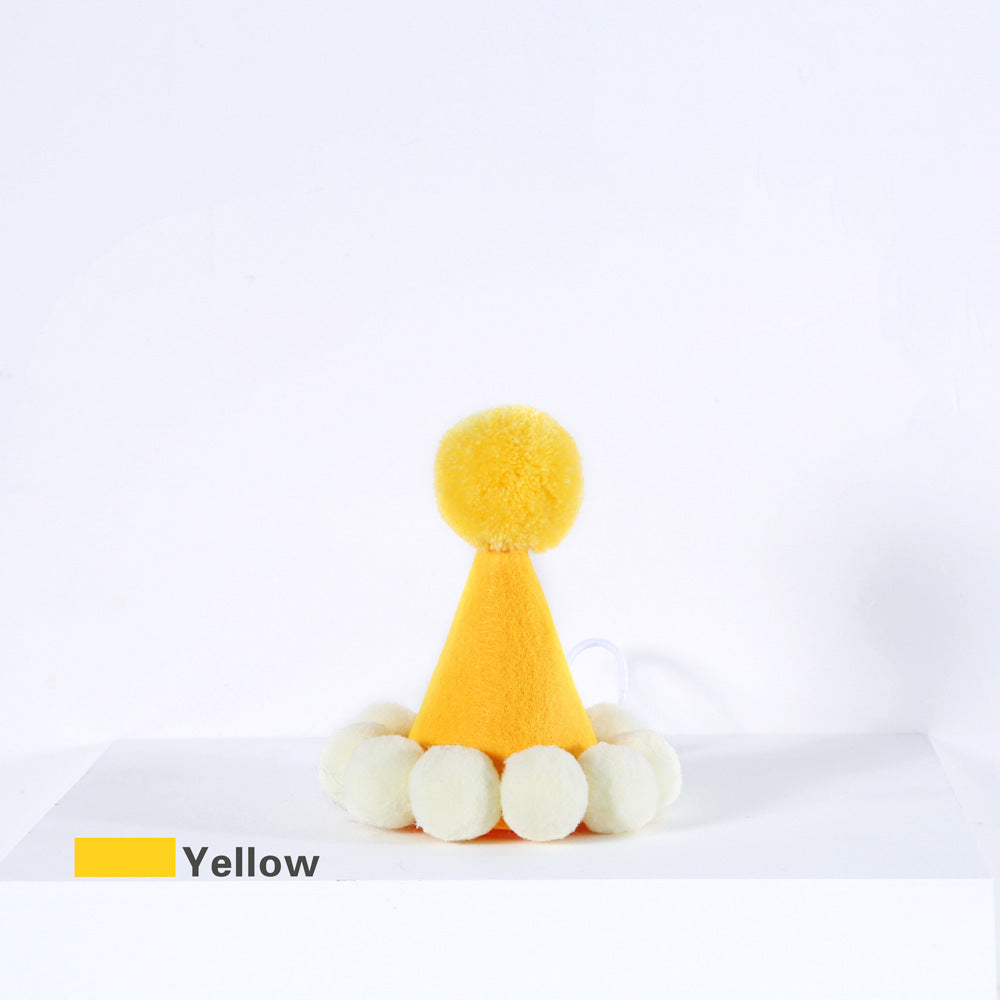 Pet Cat Dog Adjustable Party Hat 3 Colours Sizes for All Breeds