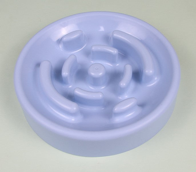 Pet Cat Dog Bowl Slow Feeder Anti-Skid Non-Slip