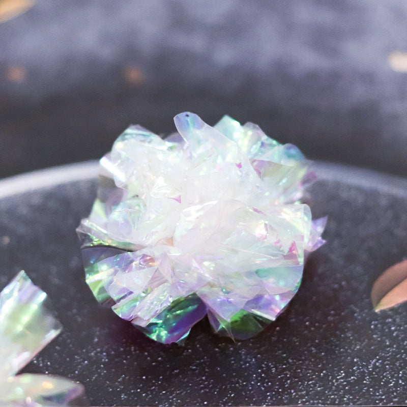 Cat Toy Colourful Glowing Crinkle Ball (15 pcs per pack)