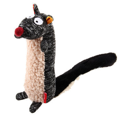 GiGwi Plush Friendz Series Pet Toy (Raccoon, Skunk)