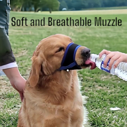 Dog Soft and Breathable Nylon Muzzle Mouthguard