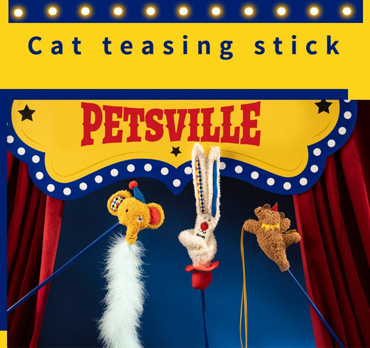 Circus Series Cat Teaser Wand