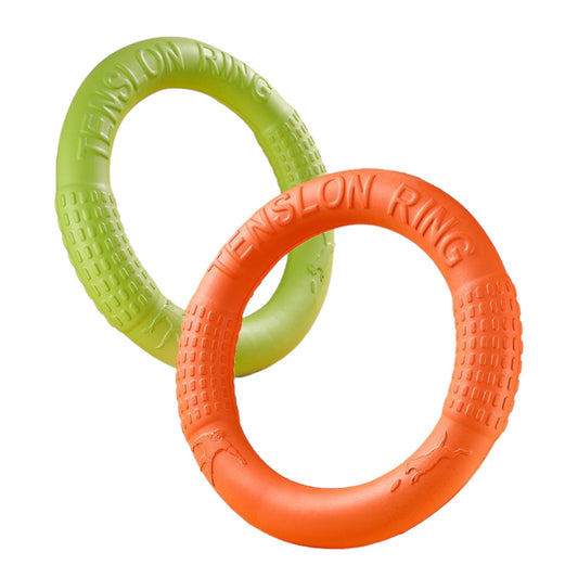 Chew Ring and Flying Disc Dog Training Toy