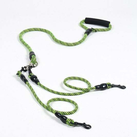 Dual and Triple Dog Leash, Two/Three Way