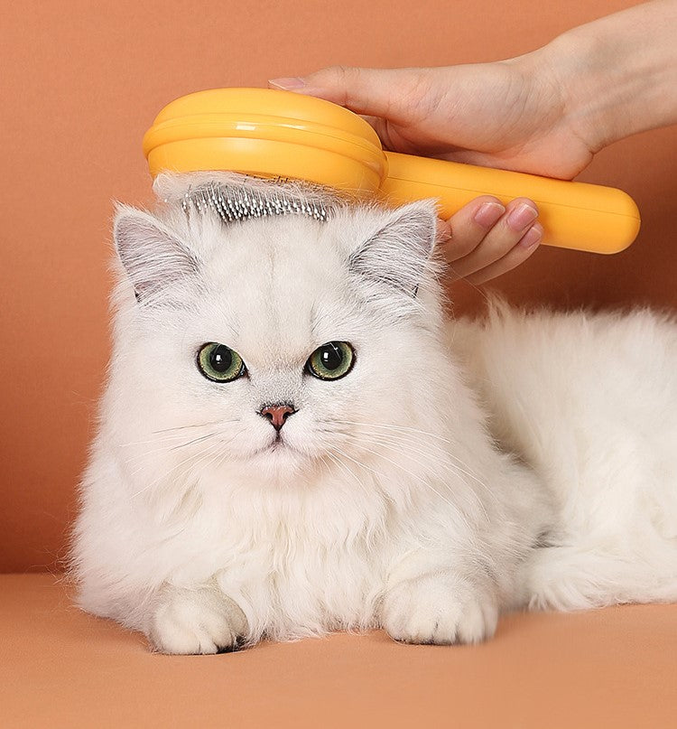 Pet Dog Cat Doughnut Brush - 4 Colours Available