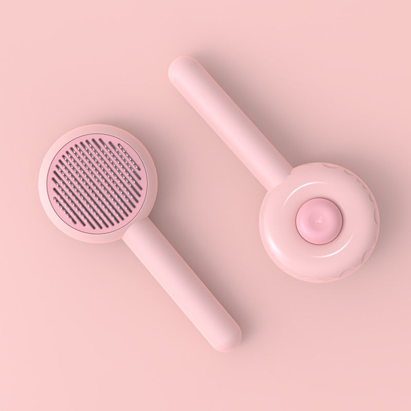 Pet Dog Cat Doughnut Brush - 4 Colours Available
