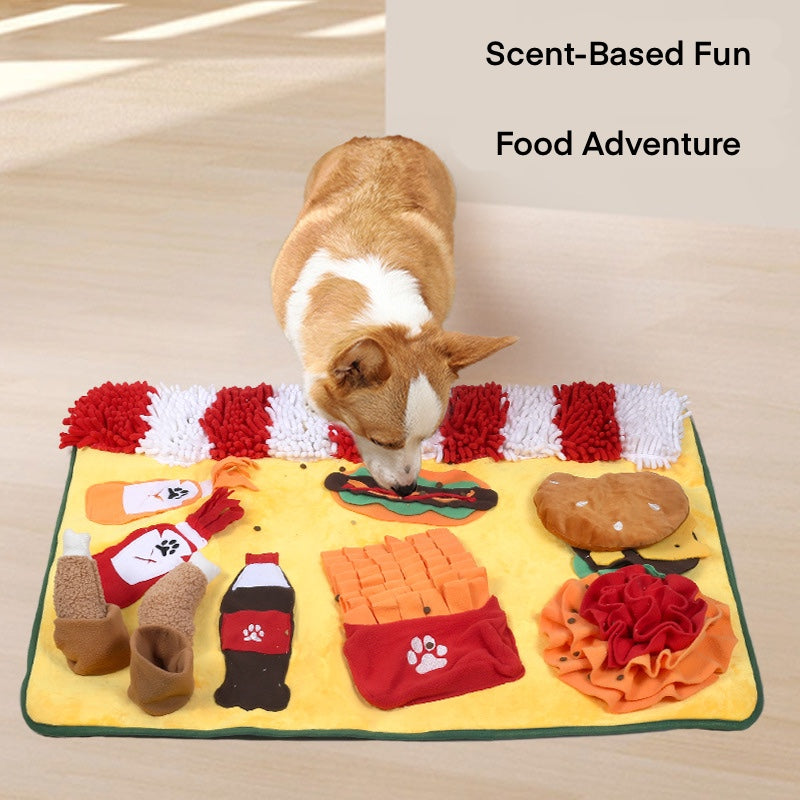 Dog Snuffle Mat - Burger Combo