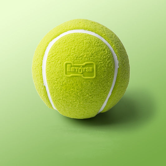 Dog Tennis Ball - Dog Bouncy Chewy Toy Ball