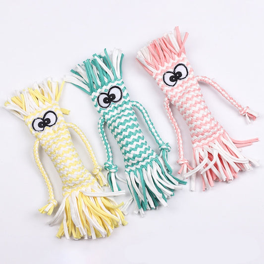 Dog Toy - Doll Rope Knot Toy