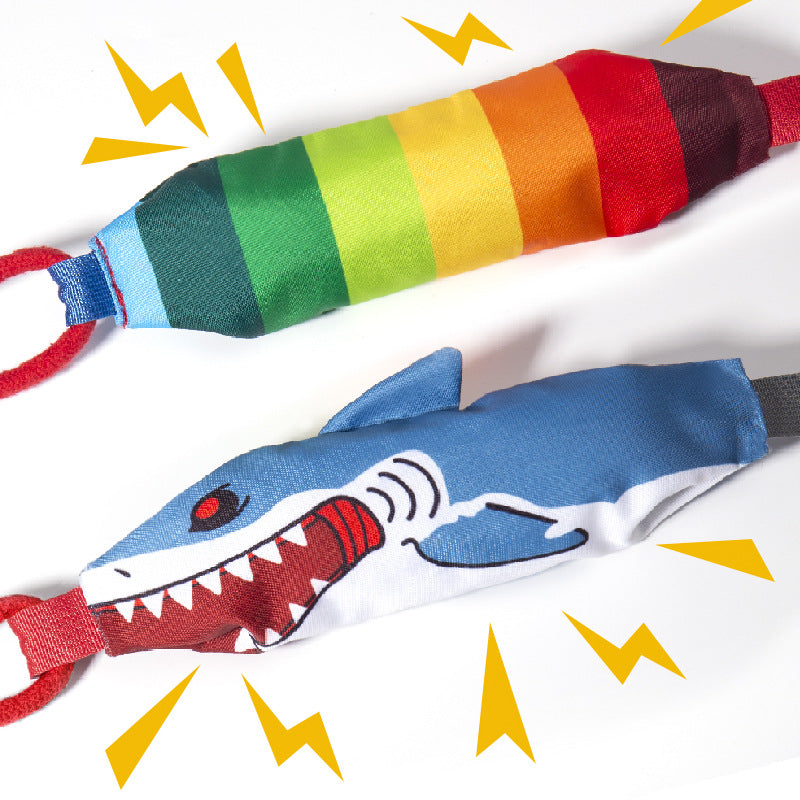 Squeaky Tug-of-War Shark Interactive Sound Toy