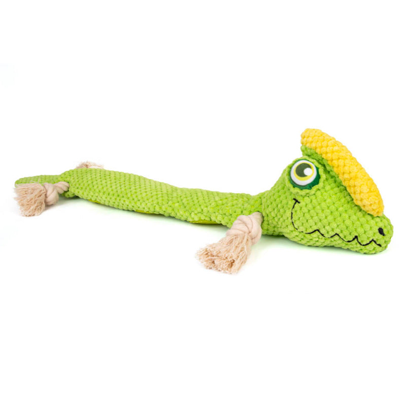 Dog Toys - Stuffed Dog Toy Lizard with Squeaker
